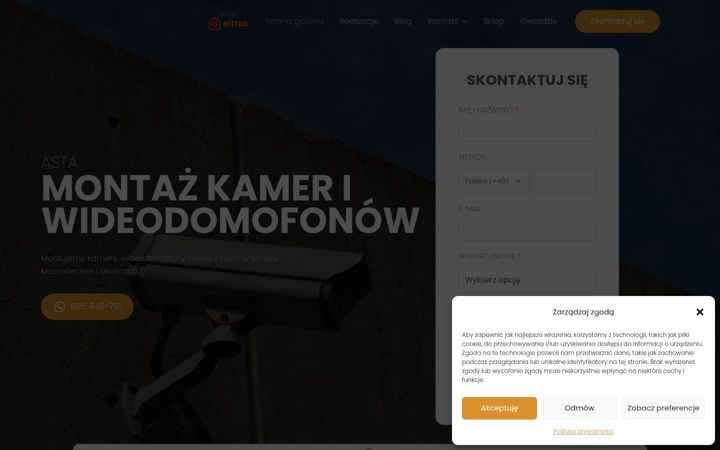 Screenshot of asta-monitoring.pl