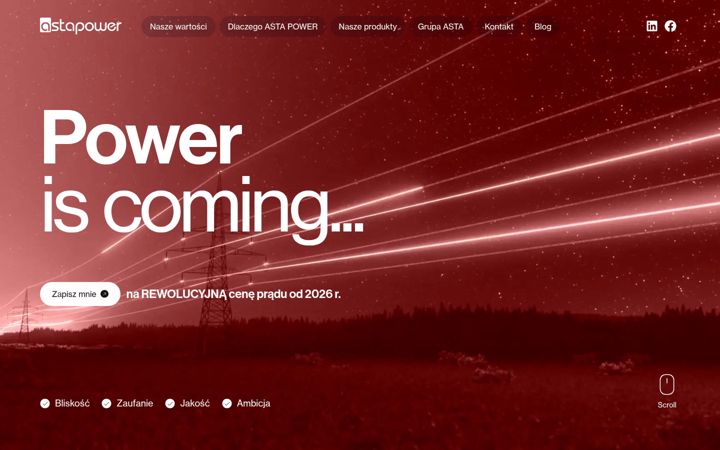 Screenshot of asta-power.pl