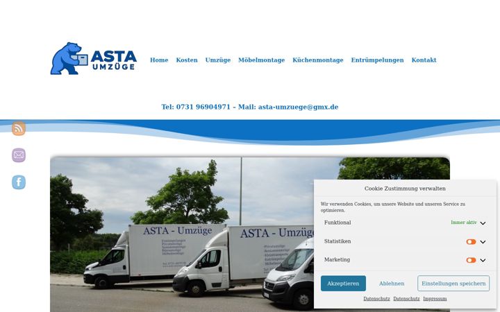 Skärmbild av asta-umzuege.de
