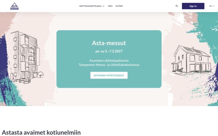 Zrzut ekranu asta.fi