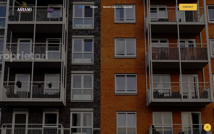 Screenshot of astami.ro