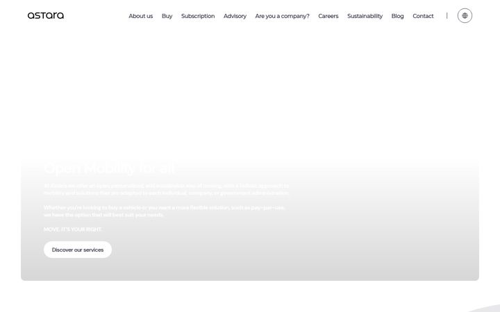 Screenshot of astarastore.com