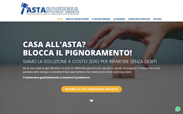 Screenshot of astasospesa.it