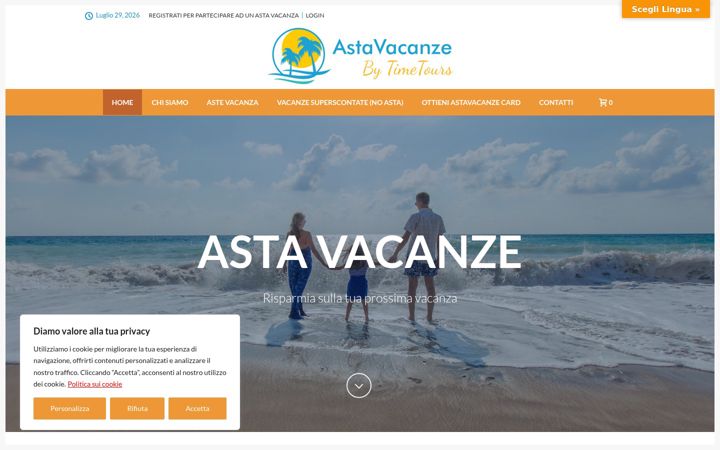 Screenshot of astavacanze.it