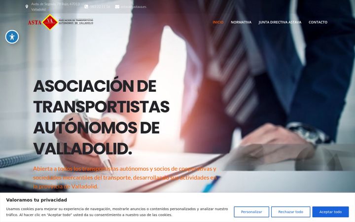 Screenshot of astavagyf.com