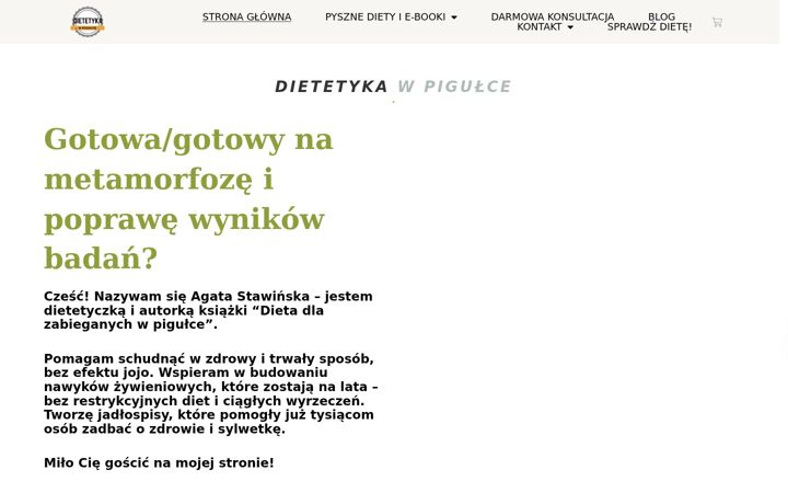 Screenshot of astawinska.pl