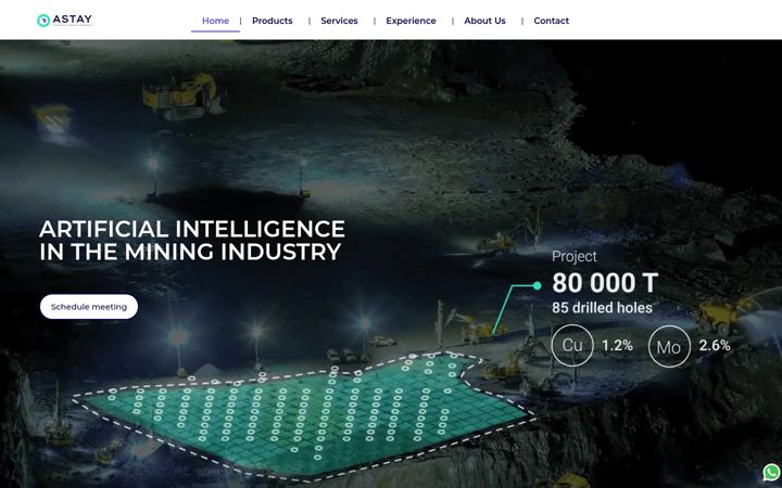 Screenshot of astaysystems.com
