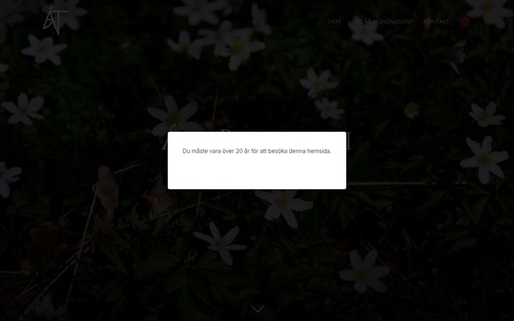 Captură de ecran a astbryggeri.se
