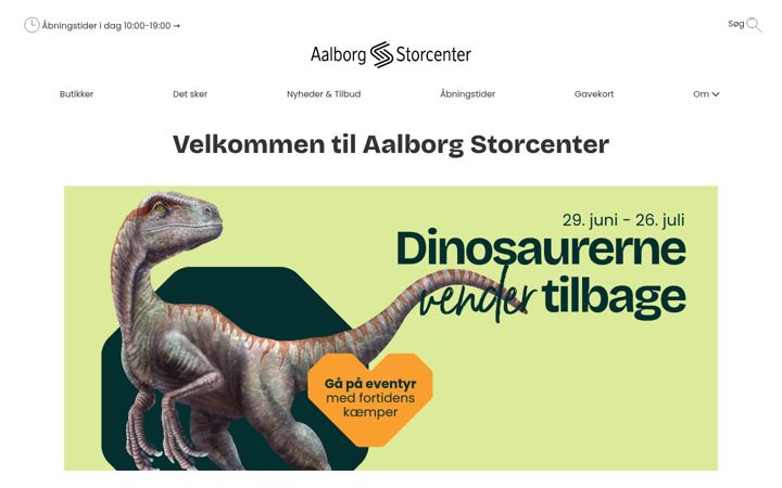 Screenshot von astc.dk