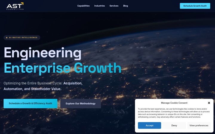 Screenshot of astconsulting.in