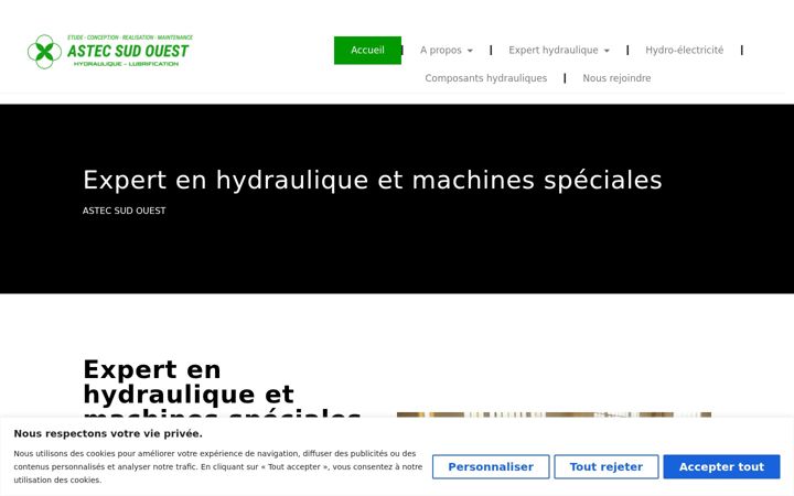 Screenshot του astec-sud-ouest.fr