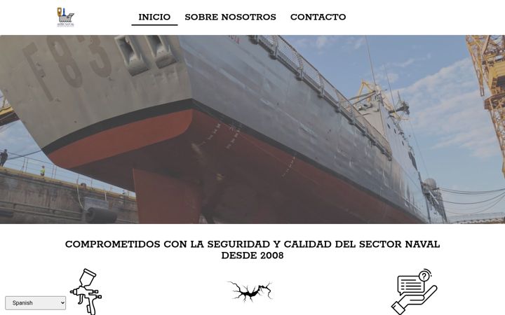 Screenshot of astecnaval.es