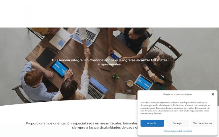Screenshot von astecor.es