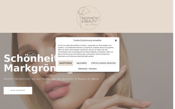 Screenshot of asteheticbeauty.de