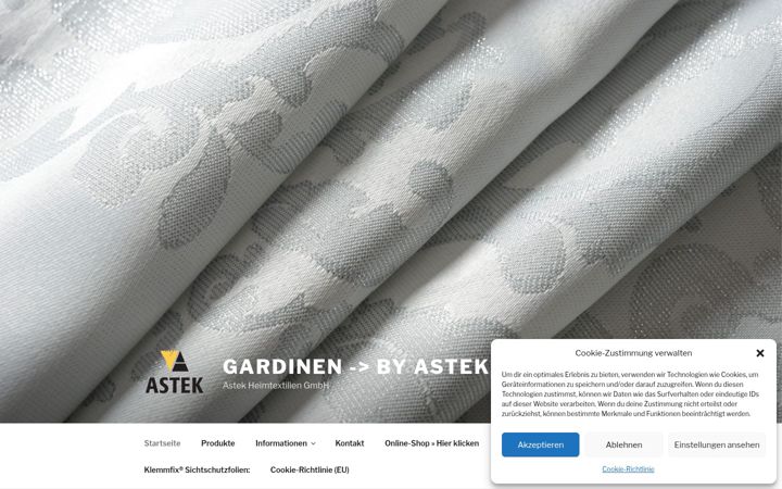 Screenshot of astek.de