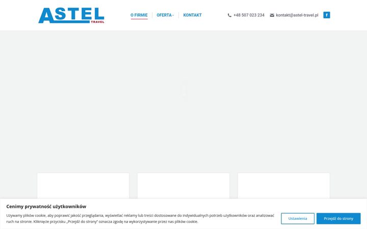 Screenshot von astel-travel.pl