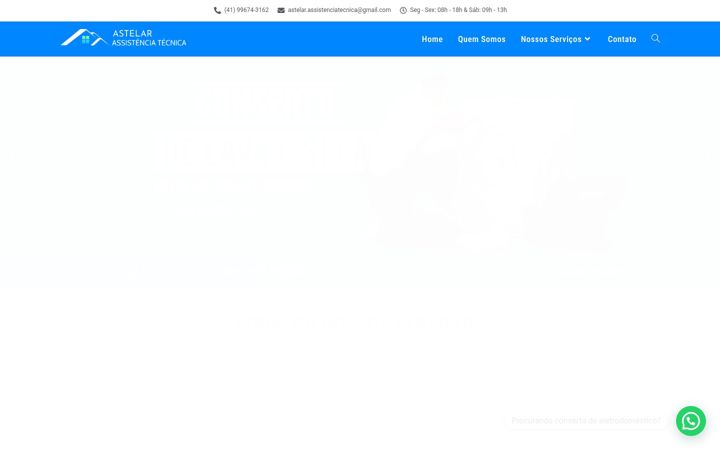 Screenshot of astelar.com.br