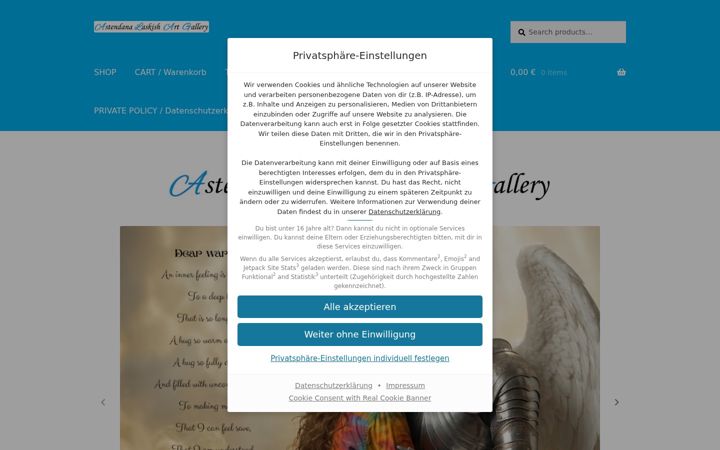 Zrzut ekranu astendana-laskish-art.de