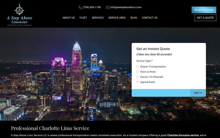 Screenshot of astepabovelimo.com