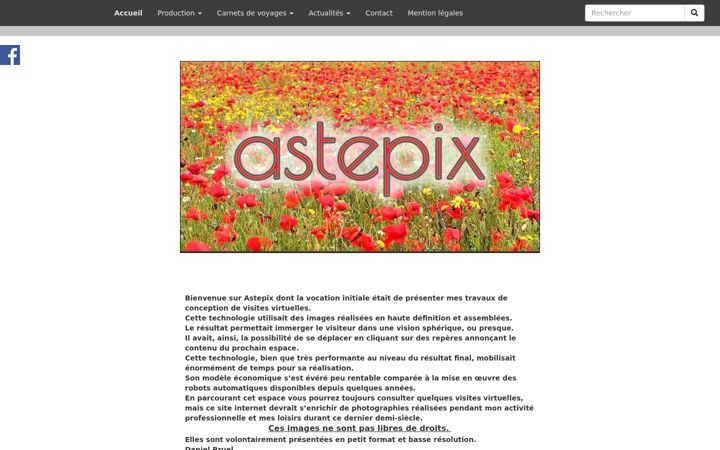 Screenshot of astepix.fr