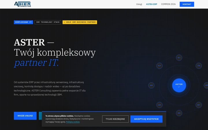 Screenshot of aster-consulting.pl