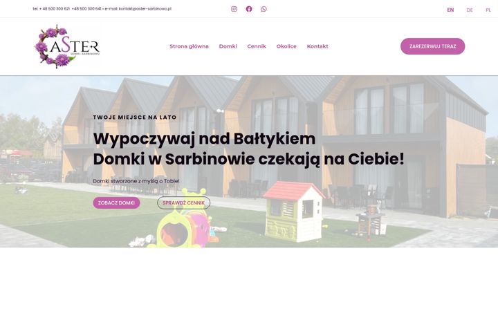 Screenshot of aster-sarbinowo.pl