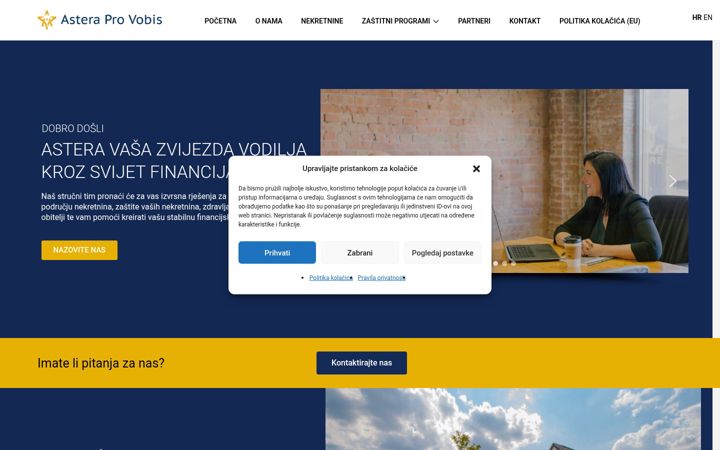 Screenshot of astera.hr
