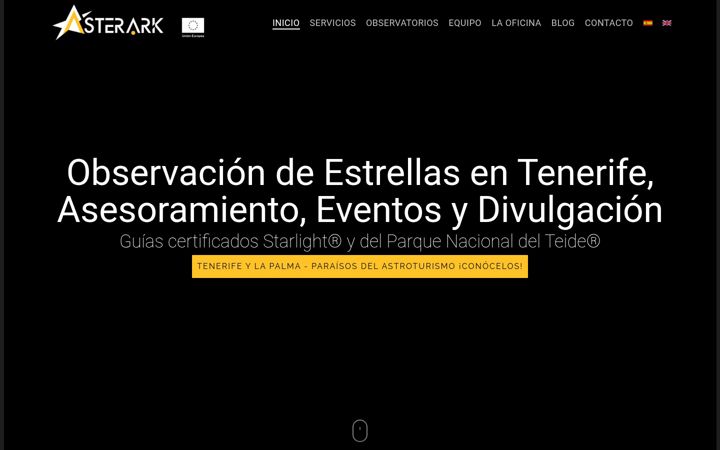 Screenshot of asterark.com