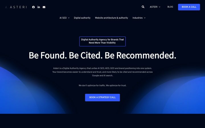 Screenshot of asteri.agency