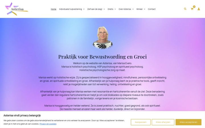 Screenshot of asterisa.nl