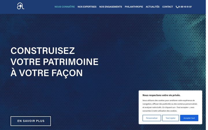 Screenshot di asterism-finance.com