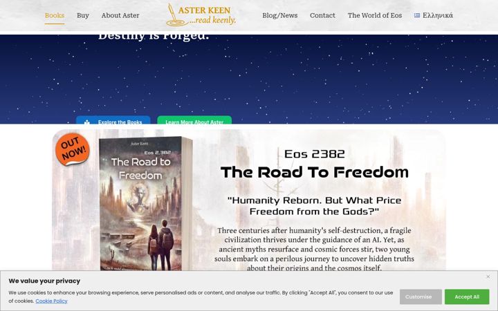 Screenshot di asterkeen.com