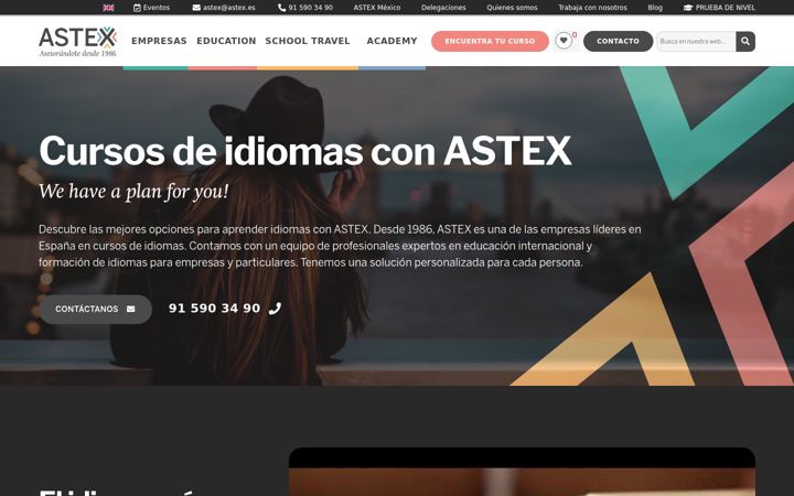 Screenshot of astex.es