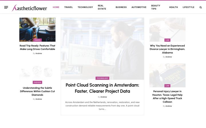 Screenshot di astheticflower.com