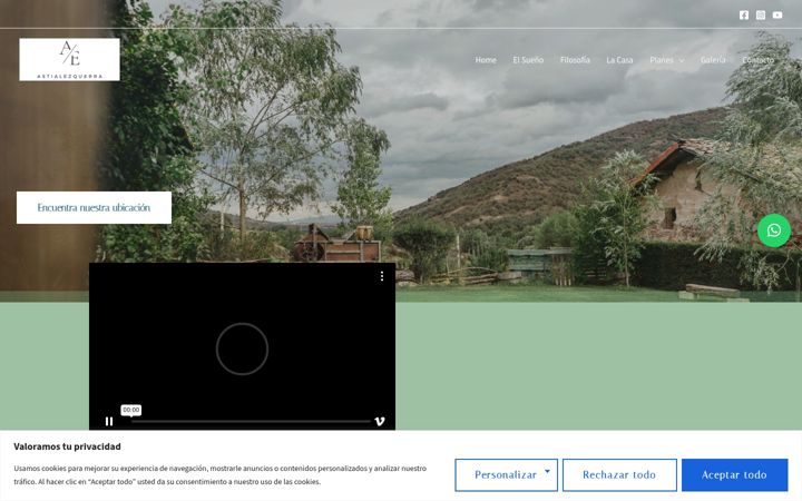 Screenshot of astialezquerra.com
