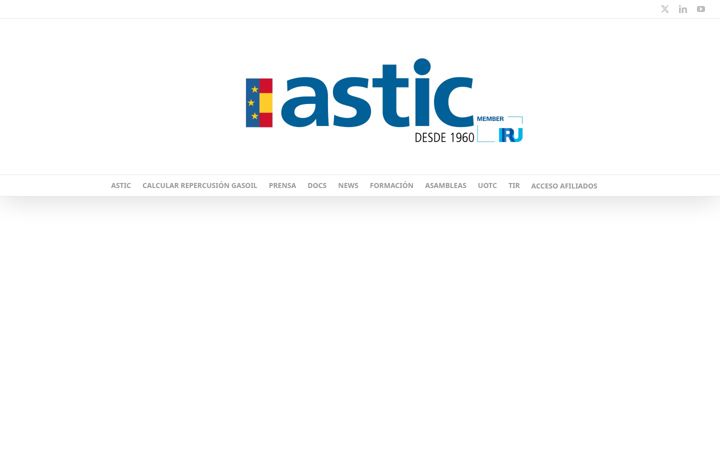 Screenshot of astic.com.es