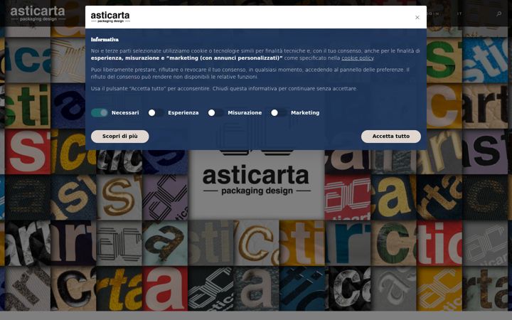 Skjermbilde av asticarta.it