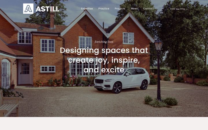 Zrzut ekranu astillconsultants.co.uk