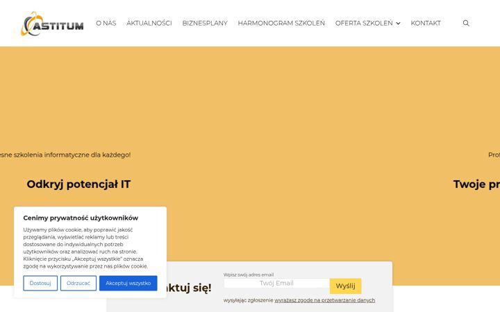 Screenshot of astitum.pl