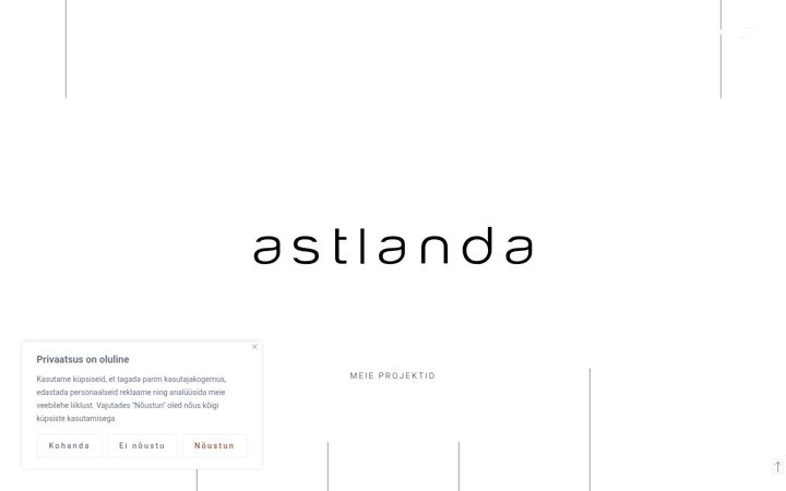 Screenshot of astlandakinnisvara.ee
