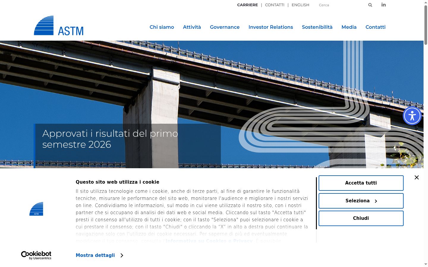Screenshot des Einwilligungsbanners vor jeglicher Interaktion