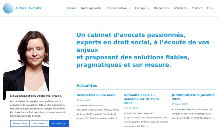 Screenshot of astocki-avocats.com
