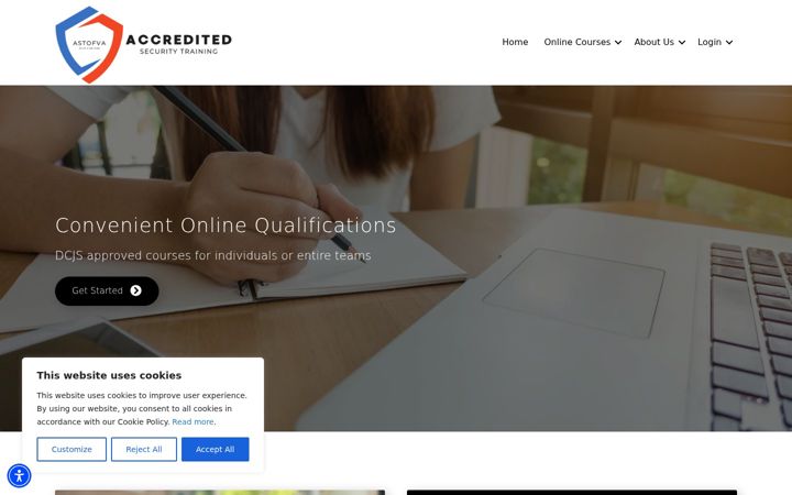 Screenshot of astofva.com