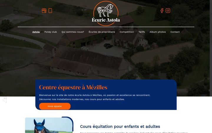 Screenshot of astola.fr