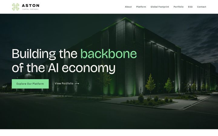 Screenshot of aston.ch