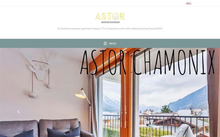 Captură de ecran a astorchamonix.com