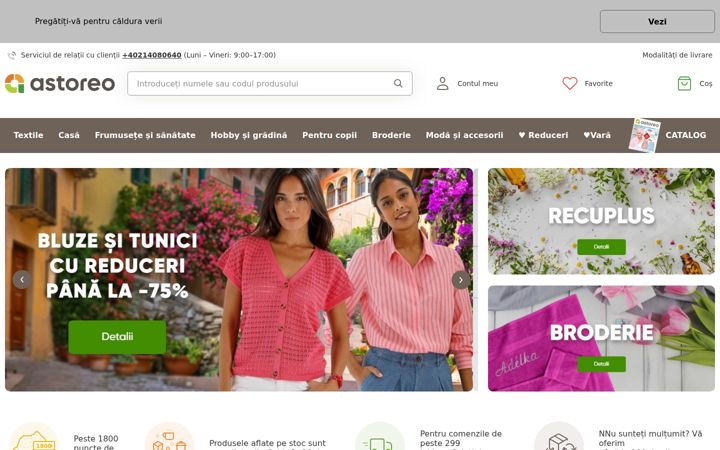 Screenshot of astoreo.ro
