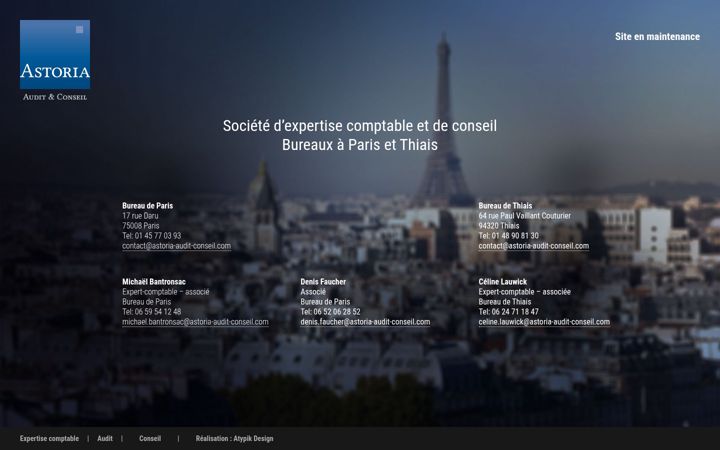 Screenshot of astoria-audit-conseil.com