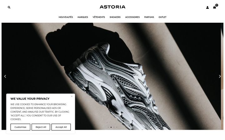 Screenshot του astoria-store.fr