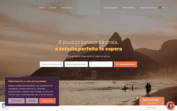 Ekrano kopija astoriaipanema.com.br